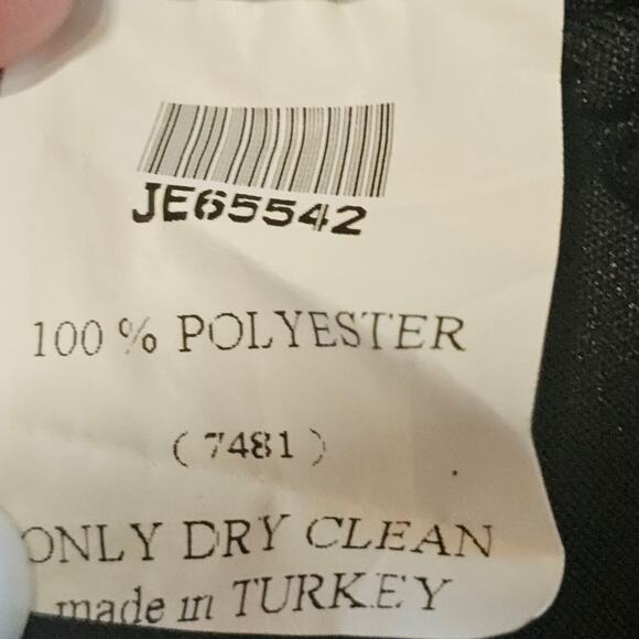 Jeanne D'arc Black Floral Midi Dress Fit & Flare Women's Size 36 6 S 3445 - Picture 4 of 7